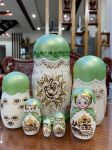 Búp Bê Matryoshka Nga - Nhà thờ Thánh Basil – bộ 7 con BB049