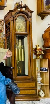 Đồng Hồ 9 Ống Sáo tình trạng tuyệt vời - Nét độc đáo của đồng hồ tủ cổ