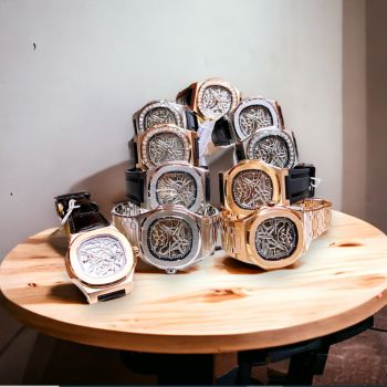 Đồng Hồ Carnival 8118G phiên bản Skeleton dây da