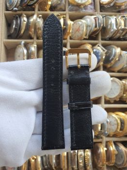 Dây đồng hồ da cá sấu khâu tay size 20 DAY138