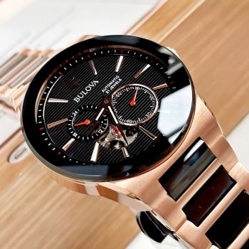 Đồng Hồ Nam Bulova 98A236 Latin Grammy Automatic – Tuyệt tác cơ khí lấy cảm hứng từ ánh sáng sân khấu Latin