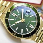 Đồng hồ Citizen Tsuyosa Shore NJ0232-53X 2026 – Bản nâng cấp đẳng cấp, thiết kế xanh vàng thời thượng, chống nước 100m