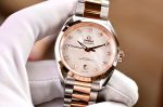 Đồng Hồ Omega Seamaster Aqua Terra Co-Axial Master Chronometer 220.20.38.20.55.001 – Mặt Xà Cừ Khảm Trai, Cọc Kim Cương, Máy Calibre 8800 Thế Hệ Mới