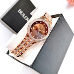 Đồng Hồ Bulova Phantom Swarovski Crystal Accents Màu Nâu – Vẻ Đẹp Quyến Rũ Với Pha Lê Swarovski Và Kim Cương Tự Nhiên