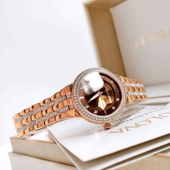 Đồng Hồ Bulova Phantom Swarovski Crystal Accents Màu Nâu – Vẻ Đẹp Quyến Rũ Với Pha Lê Swarovski Và Kim Cương Tự Nhiên