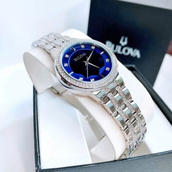 Đồng Hồ Bulova Phantom Swarovski Crystal Accents – Sang Trọng Với Pha Lê Swarovski Và Kim Cương Tự Nhiên