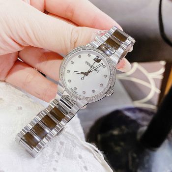 Đồng Hồ Nữ Swarovski 5221179 – Mặt Xà Cừ Sang Trọng, Pha Lê Lấp Lánh Chuẩn Swiss Made