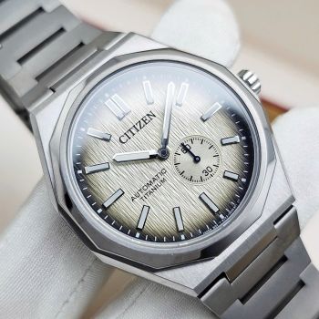Đồng Hồ Nam Citizen Automatic Zenshin 60 Super Titanium NK5020-58P – Siêu Titanium, Trữ Cót 60 Giờ, Đậm Chất Công Nghệ Nhật Bản