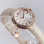Đồng Hồ Swarovski Cetra 5672968 – Dây Nude, Viền Rose Gold Đính 42 Viên Pha Lê Swarovski