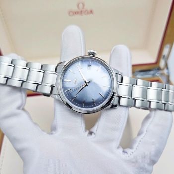 Đồng Hồ Nam Orient Automatic Bambino Classic RA-AC0M10L30B – Mặt Xanh Dương Thanh Lịch, Kính Cong Huyền Thoại