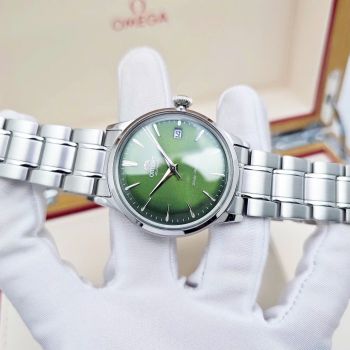 Đồng Hồ Nam Orient Automatic Bambino Classic RA-AC0M09E30B – Mặt Xanh Lá Độc Đáo, Kính Cong Huyền Thoại, Máy Cơ Nhật Bản