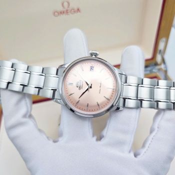 Đồng Hồ Nam Orient Automatic Bambino Classic RA-AC0M11Y30B – Mặt Hồng Cam Độc Đáo, Kính Cong Huyền Thoại, Máy Cơ Nhật Bản