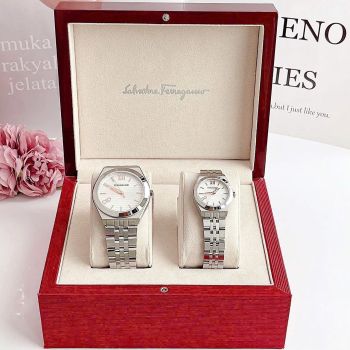 Đồng Hồ Đôi Salvatore Ferragamo Vega SFKI00123 & SFKJ00924 – Đồng Hồ Cặp Đôi Cao Cấp Sang Trọng, Tinh Tế