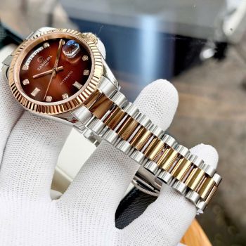 Đồng Hồ Carnival Automatic 8239G-CH-N Màu Đỏ Huyết Nam – Tiểu Rolex Day-Date, Automatic Japan, Sapphire 38mm