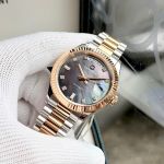 Đồng Hồ Nam Carnival Automatic 8239G-CH-D – Tiểu Rolex Style Day-Date, Mặt Xám Khảm Trai Sang Trọng