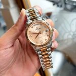 Đồng Hồ Carnival Automatic 8239G 18 Màu Nam Day-Date – Automatic Japan, Sapphire 38mm, Vỏ Thép, Mạ Vàng, Dây Thép, Demi