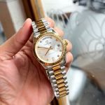 Đồng Hồ Carnival Automatic 8239G 18 Màu Nam Day-Date – Automatic Japan, Sapphire 38mm, Vỏ Thép, Mạ Vàng, Dây Thép, Demi