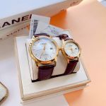 Đồng Hồ Cặp đôi Citizen AW1232-04A & FE1082-05A – Eco Pair Màu Nâu, Thanh Lịch Và Tinh Tế
