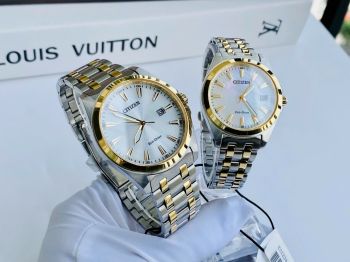 Đồng Hồ Đôi Citizen Eco-Drive BM7534-59A & EO1224-54D – Cặp Đôi Thanh Lịch, Sang Trọng Và Tiện Dụng