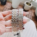 Đồng Hồ Đôi Bulova 98D160 & 98P196 – Cặp Đôi Demi Gold Mặt Đen Sang Trọng, Hiếm Gặp