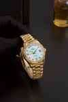 Đồng Hồ Carnival Automatic tiểu rolex style Day Date 8239G-VV-TK 38mm Mặt Khảm Trai – Dây President, Automatic Japan, Sapphire, Thép 316L