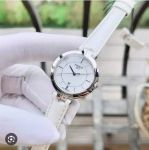 Đồng Hồ Nữ Tissot Flamingo T094.210.16.011.00 – 26mm, Mặt Trắng Thanh Lịch, Sapphire, Dây Da Trắng