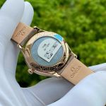Đồng Hồ OMEGA De Ville Trésor 428.58.36.60.13.001 Nữ 18K Sedna Gold Mặt Nâu Kim Cương