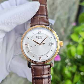 Đồng Hồ Tissot Bridgeport Quartz T097.410.26.038.00 – Demi Rose Gold, Sapphire, Size 40mm