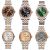 15+ Mẫu Đồng Hồ Carnival 8131G 40mm Automatic Japan – Bezel Khía, Đính Đá Swarovski, Đa Dạng Màu Sắc