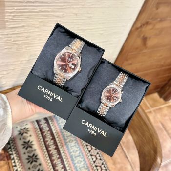Đánh Giá Đồng Hồ Cặp Đôi Carnival Demi Couple – Sự Kết Hợp Hoàn Hảo Giữa Phong Cách Lịch Lãm Và Tinh Tế