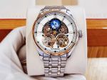 Đồng Hồ Hanboro Automatic 2026 Mặt Địa Cầu 3D Size 44mm Demi Gold – Siêu Phẩm Thiết Kế Sang Trọng Đậm Chất Luxury