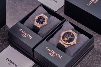 Đồng hồ đôi Carnival 8189G-VH-DCS-D & 8168L2-VH-DCS-D – Set couple thể thao sang trọng, lựa chọn hoàn hảo cho cặp đôi hiện đại