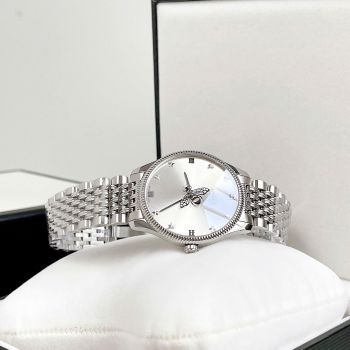 Đồng Hồ Nữ Gucci G-Timeless Quartz Silver Dial Ladies Watch YA1264153 Màu Bạc