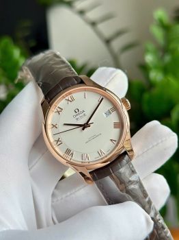 Đồng hồ Omega De Ville Hour Vision 433.53.41.21.02.001 – Đỉnh cao chế tác Thụy Sĩ trong vàng Sedna 18K - 43353412102001