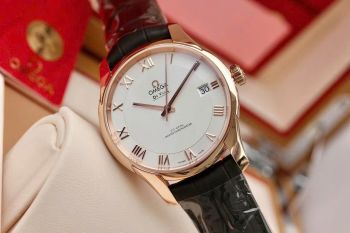 Đồng hồ Omega De Ville Hour Vision 433.53.41.21.02.001 – Đỉnh cao chế tác Thụy Sĩ trong vàng Sedna 18K - 43353412102001