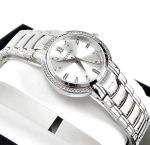 Đồng Hồ Bulova 96L280 Silver Viền Đá 8 Kim Cương – Vẻ Đẹp Thanh Lịch Đến Từ Thương Hiệu Đồng Hồ Mỹ Danh Tiếng
