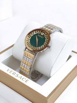 Đồng Hồ Versace Daedalus Quartz Green Dial VE9A00424 – Biểu Tượng Thời Trang Ý Với Mặt Số Xanh Cuốn Hút