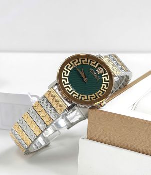 Đồng Hồ Versace Daedalus Quartz Green Dial VE9A00424 – Biểu Tượng Thời Trang Ý Với Mặt Số Xanh Cuốn Hút
