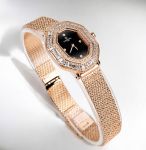 Đồng Hồ Nữ Carnival 8237L-VH-D – Mặt Đen Sang Trọng, Máy Quartz Thụy Sĩ, Dây Mesh Cao Cấp