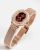 Đồng Hồ Nữ Carnival 8237L-VH-N – Mặt Nâu Cafe Sang Trọng, Máy Quartz Thụy Sĩ, Dây Mesh Cao Cấp