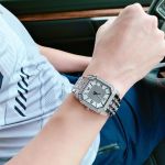 Đồng Hồ Đôi Bulova 96A285 & 96L304 – Thiết Kế Mặt Chữ Nhật Sang Trọng, Độc Đáo Và Hiếm Gặp
