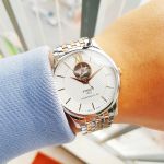 Đồng Hồ Tissot Tradition Open Heart T063.907.22.038.01 – Size 40mm, Power 80 Giờ, Sapphire, Demi Rose Gold