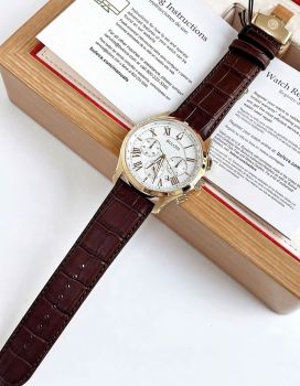 Đồng Hồ Bulova 97B169 Nam Chronograph Dây Da
