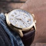 Đồng Hồ Bulova 97B169 Nam Chronograph Dây Da