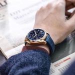 Đồng Hồ Bulova 97B170 Wilton Nam Chronograph Mặt Xanh