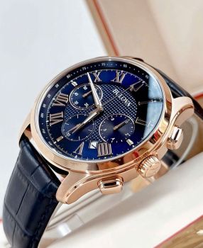 Đồng Hồ Bulova 97B170 Wilton Nam Chronograph Mặt Xanh