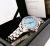 Đồng Hồ Bulova 96P250 Nữ Size 28mm Mặt Xanh Kim Cương