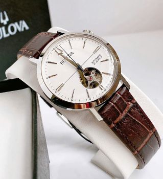 Đồng Hồ Bulova Nam Automatic Open Heart 39mm