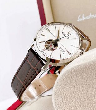 Đồng Hồ Bulova Nam Automatic Open Heart 39mm