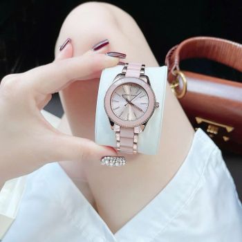 Đồng hồ Anne Klein AK-3214LPRG dây hồng phối Rose Gold cực sang